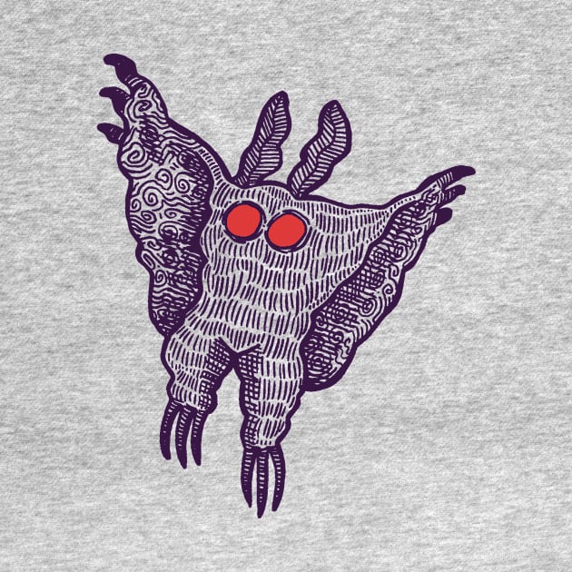 Mothman Taking Flight by Ballyraven